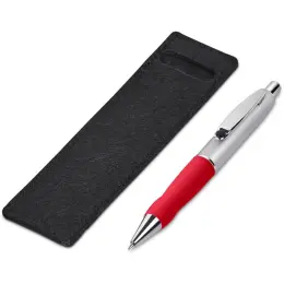Altitude Turbo Tide Ball Pen in Felt Pouch - Red